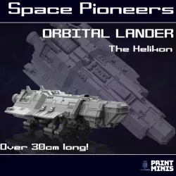 $25.00The Helikon - Orbital Lander Space Ship - Space Pioneers Collection
