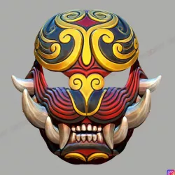 $27.00Japanese Lion Mask - Devil Mask - Hannya Mask - Halloween cosplay
