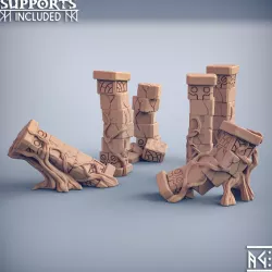 $3.00Holmuran Temple Ruins - Swamp Gurunda Terrain Piece