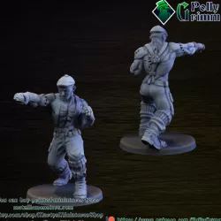 $3.00Victorian boxer thug. Steampunk tabletop miniature