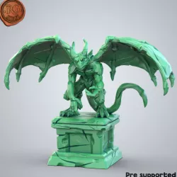 $3.50Gargoyle 01 Stone form