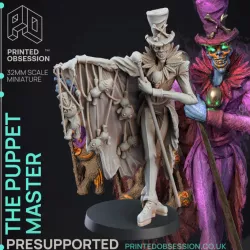 $3.50Puppet Master - Puppet Masters Show - presupported - 32mm scale