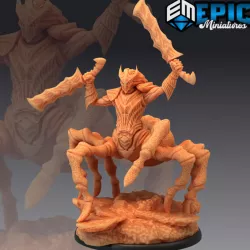 $3.90Dark Elf Spider Armored / Dual Sword Tarantula Warrior / Classic Encounter