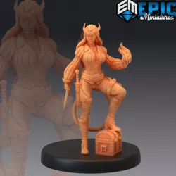 $3.90Devilkin Adventurer / Female Half Devil / Demon Spawn Rogue