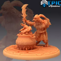 $3.90Horned Devil Summoner / Demon Minion / Hell Spawn Horror / Abyss Encounter