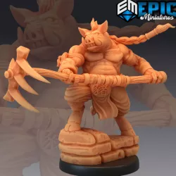 $3.90Pigsy Attacking / Zhu Bajie / Chinese Pig Demon / Boar Monster / Journey to the West