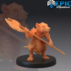 $3.90Rat Folk Guard / Ratfolk Halberd / Rodent Knight