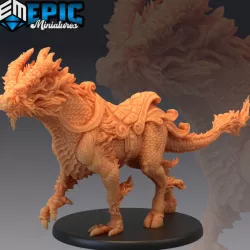 $3.90White Dragon Horse Mount / Qilin / Kirin / Journey to the West