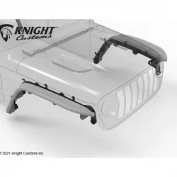 $3.99Axial SCX10iii Jeep JL & JT Bar Fender FRONT - NARROW