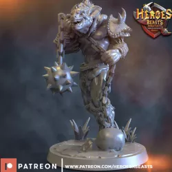 $3.99Gnoll mercenary warrior 6 - Flail