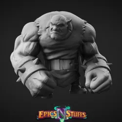 $3.99Goblin Brute Miniature - Pre-Supported