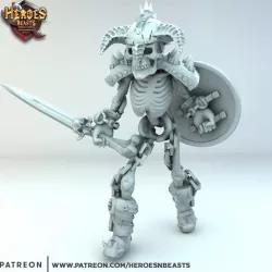 $3.99skeleton warrior