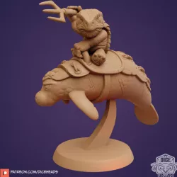 $3.99Turtle Mounted Manatee (pre-supported included)