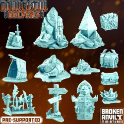 $30.00Dungeon Delvers Terrain Complete Set