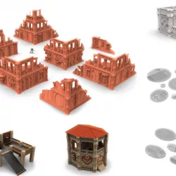 $30.00Modular Industrial buildings from damocles kickstarter part 1