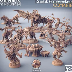 $36.00COMPLETE Dumlok Flameseekers (Presupported)