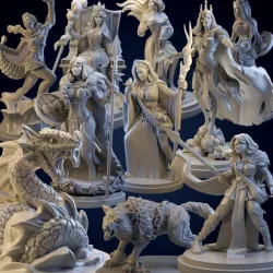$38.99Pack Norse Goddesses and creatures