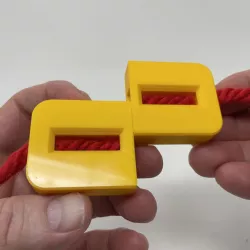 3D Printed Rope Puzzler