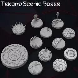 $4.0012x Sci-Fi Japan Bases -Tekano Corp Collection