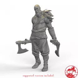 $4.00Barbarian Berserker 1 inch base, 32 mm height Medium miniature