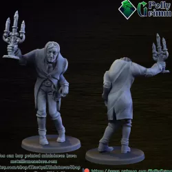 $4.00Igor a hunchbacked assistant. Victorian butler of mad scientist. Steampunk tabletop miniature