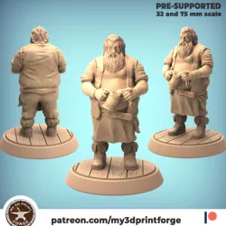 $4.00Innkeeper 32mm and 75mm scale pre-supported