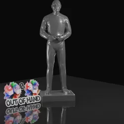 $4.00Patrick Stewart - Captain Jean Luc Picard - Scale figure and base