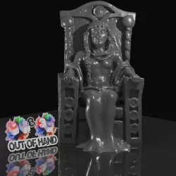 $4.00Queen on Throne - Statue