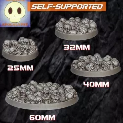 $4.00Skull Pile Base Bundle Pre-supported (25,32,40 & 60mm round)