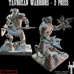 $4.00Tavroxan Warriors - 2 poses