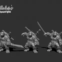 $4.00TURTLE-FOLKWARRIORS - SWORDMAN