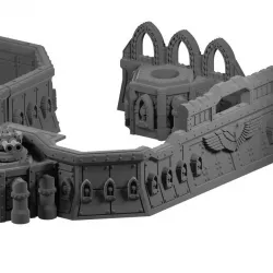 $4.45Imperial fortifications and barricades (modular defence bunker)