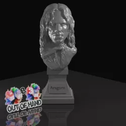 $4.50Aragorn - A Lord of the rings Inspired Head Bust and Base