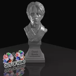 $4.50David Bowie -Bust with base