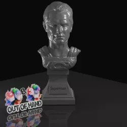 $4.50Henry Cavill - Superman Head bust and Base
