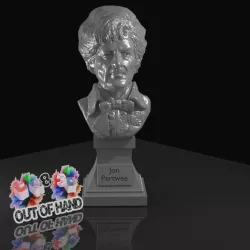 $4.50Jon Pertwee - The 3rd DR - Head Bust and Base