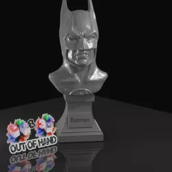 $4.50Micheal Keaton - Batman Head Bust and base