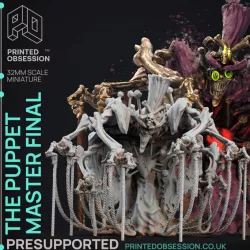 $4.50Puppet Master Horror - Puppet Masters show - Presupported - 32mm scale