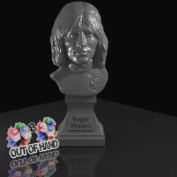 $4.50Roger Waters - Which one's Pink? A Rock Inspired Head Bust and Base