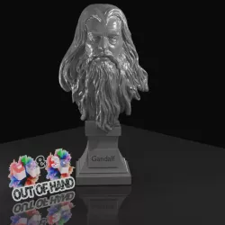 $4.50Sir Ian McKellen - Gandalf -A lord Of The Rings Inspired Head Bust and Base