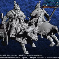 $4.50West African Orcs & Goblins - Orc Mounted Commander