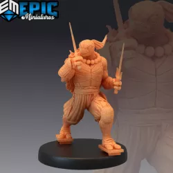 $4.90Ninja Tortle Sai / Japanese Turtle Warrior / Tortoise Samurai
