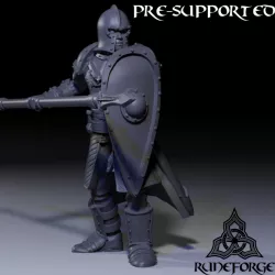 $4.95City Guard - Spear and Shield - guarding