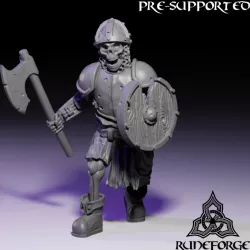 $4.95Skeletal Warrior - Axe and Shield