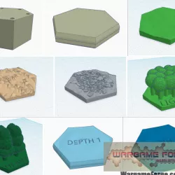 $4.99Basic Terrain Set, Battletech Magnetic Hex Tiles