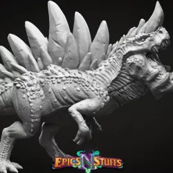 $4.99Crystaline Spinosaurus Miniature - Pre-Supported