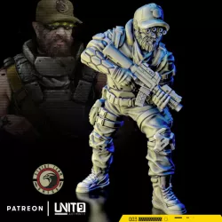 $4.99Cyberpunk Strike Team 'Omega' - Owen 'Chalk' Carter