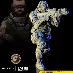 $4.99Cyberpunk Strike Team 'Omega' - Ryan 'Badger' Keaton