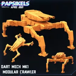 $4.99DART MECH MK1 MODULAR CRAWLER