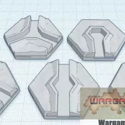 $4.99Infantry Trenches MagneticHex Tile Set